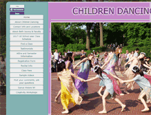 Tablet Screenshot of childrendancing.net